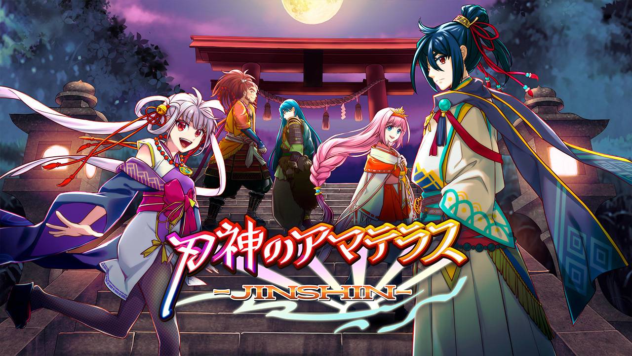 ケムコ、スマホ向け新作神話ファンタジーRPG『刃神のアマテラス』を配信開始　女神が打つ刃が、天を照らす！
