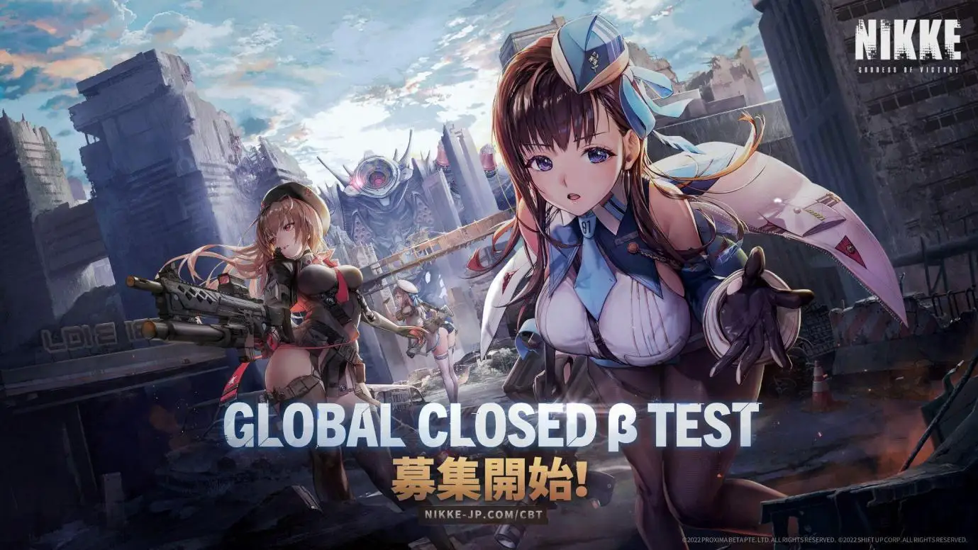 背中で魅せる美少女たちの終末シューティングRPG『勝利の女神:NIKKE』グローバルクローズドβテスト開催決定!テスター募集を開始!