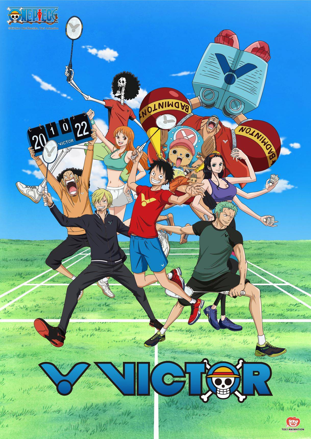 拿起球拍 走向偉大的羽球航道 VICTOR|航海王羽球系列商品熱血上市 一同化身航海王!
