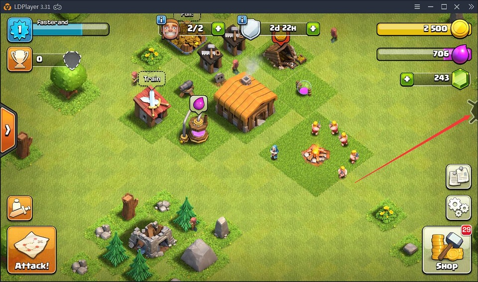 Play Clash of Clans automatically