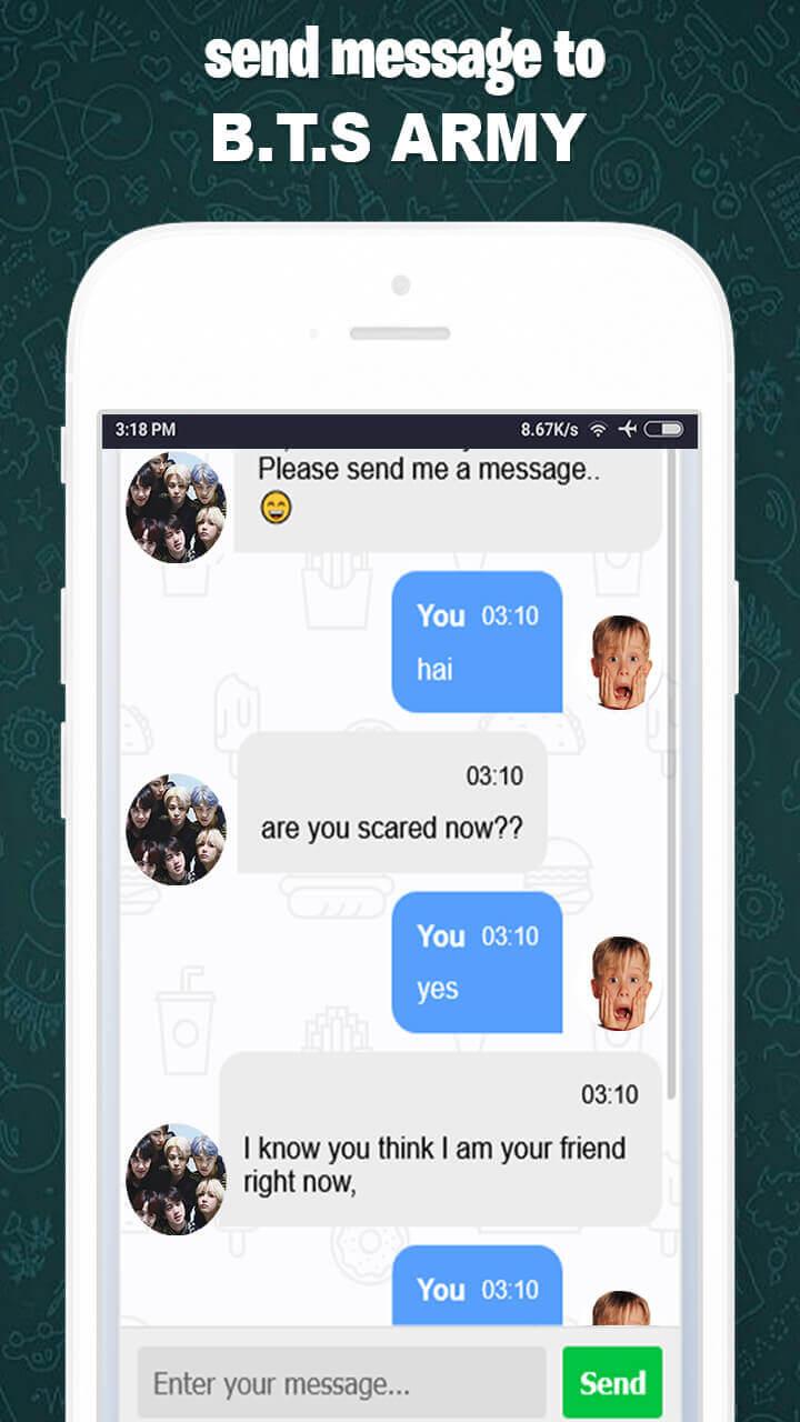 Fake Call BTS Video Call Chat