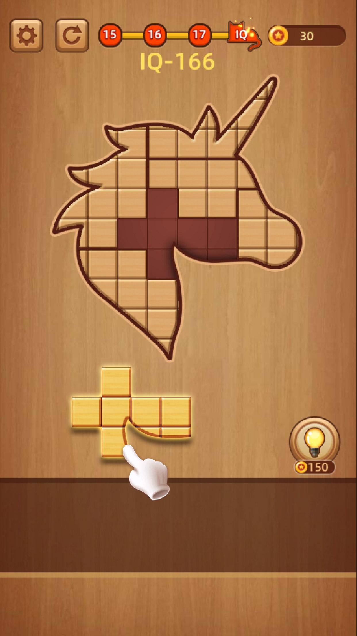 BlockPuz 2: Wooden Blocks Game