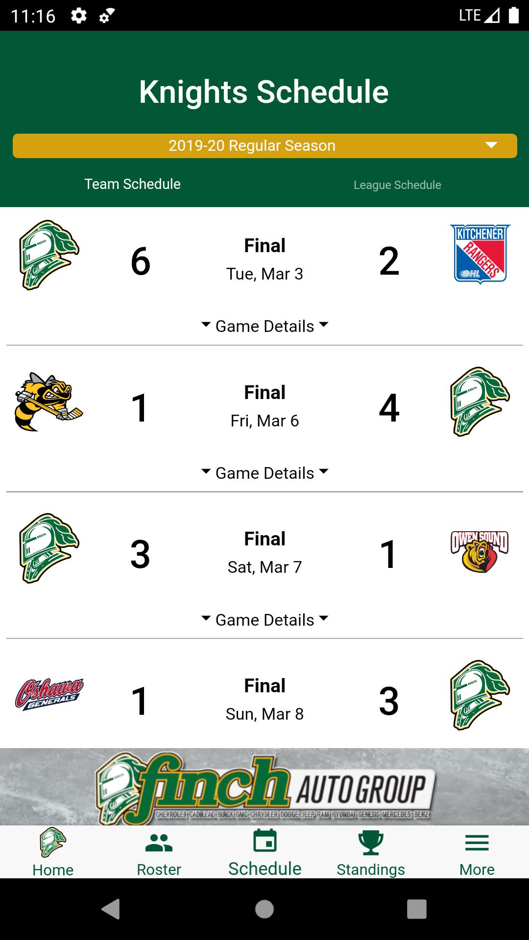 London Knights Official App