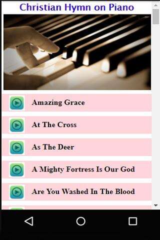 Christian Hymns on Piano