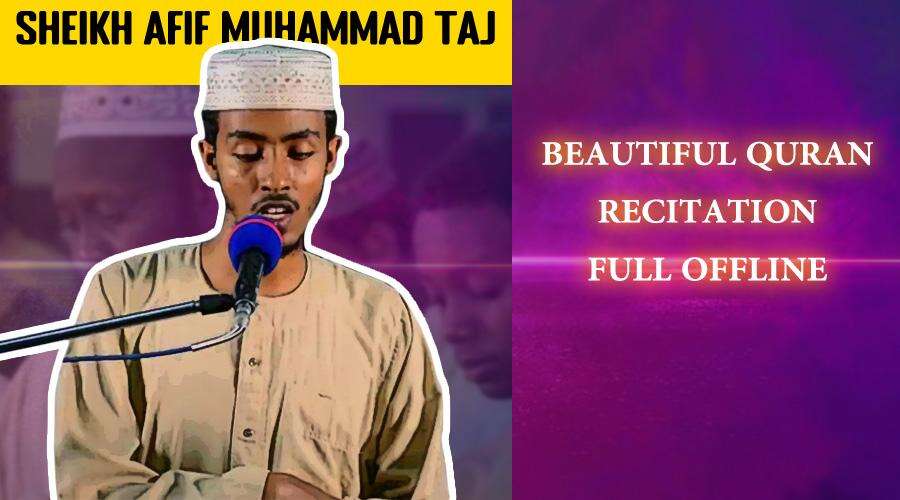 Afif Muhammad Taj Quran Ofline