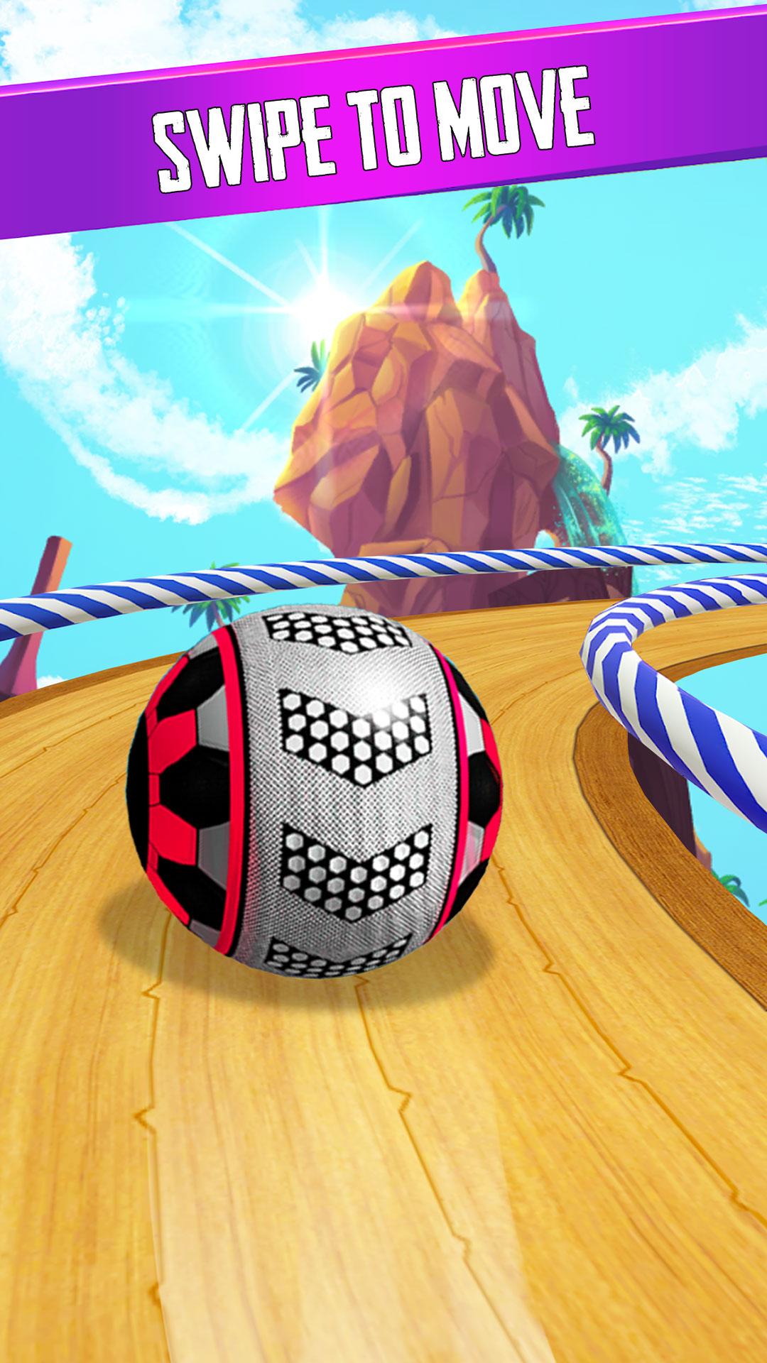 Sky Spin Rolling Ball Games 3D