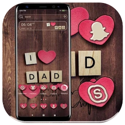 Love Dad Theme Launcher