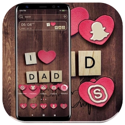 Love Dad Theme Launcher