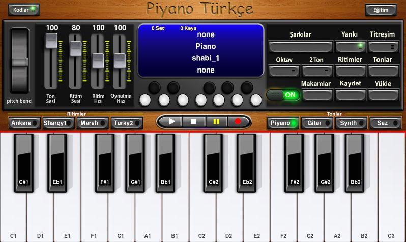 Piano Turkish Songs