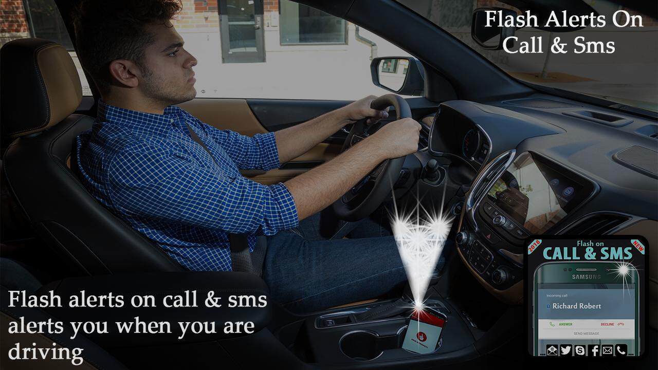 Flash On Call and SMS Alerts