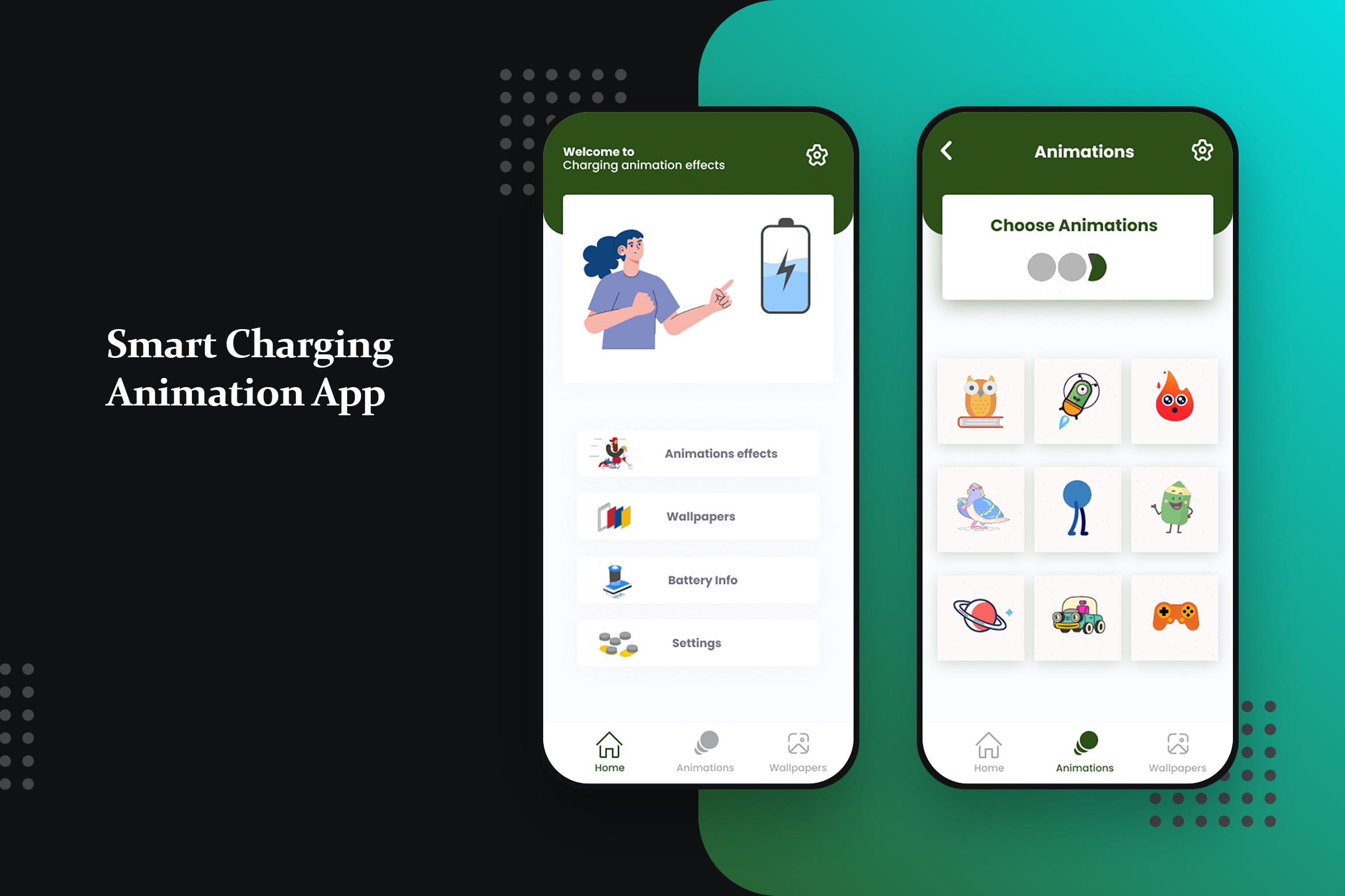 Charging Animation Mobile App