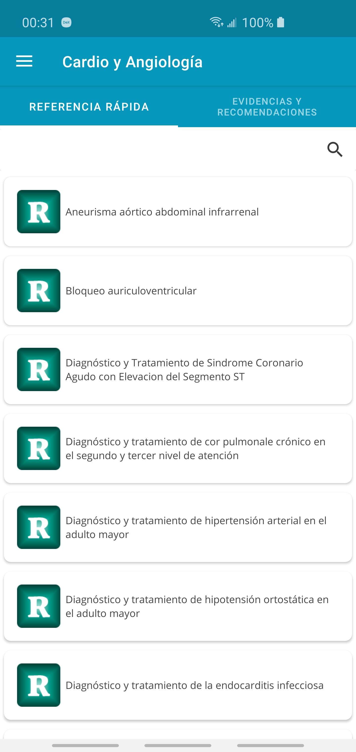 GPCs Urgencias