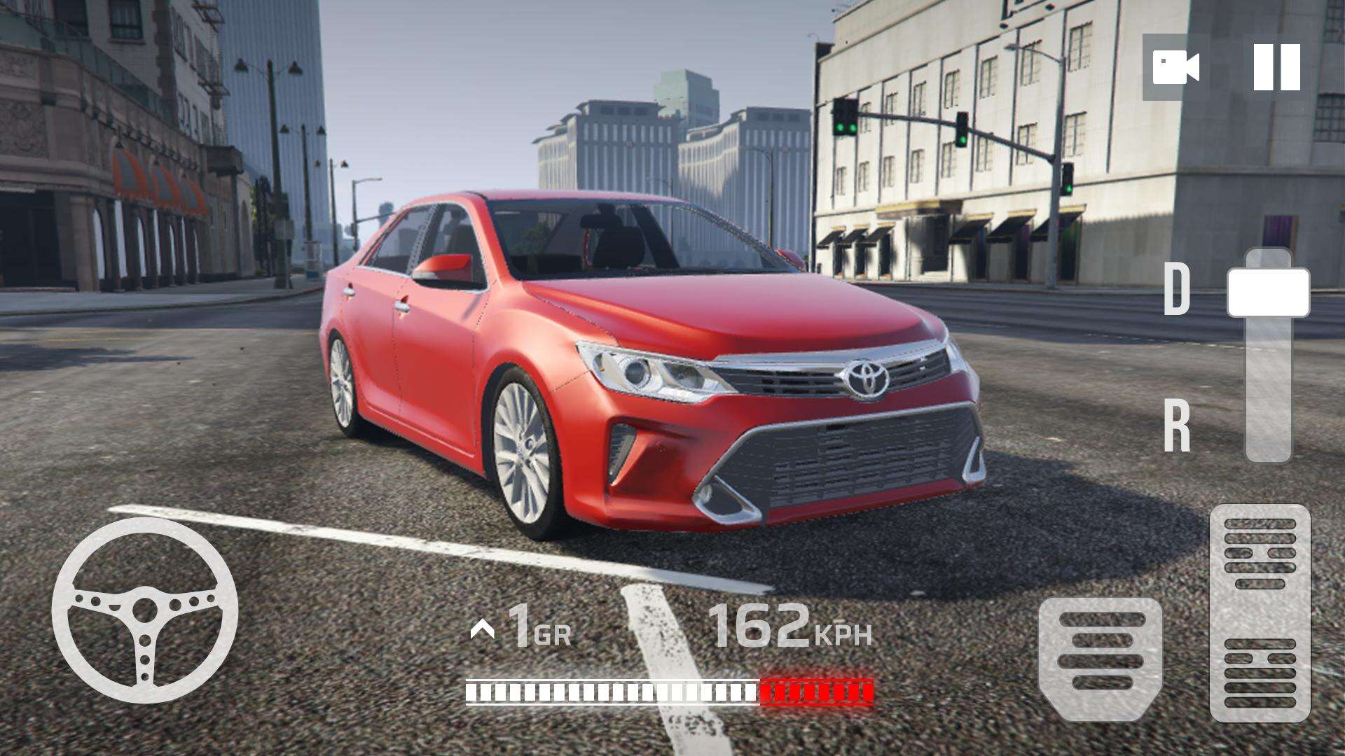 Toyota Camry Car Parking Games