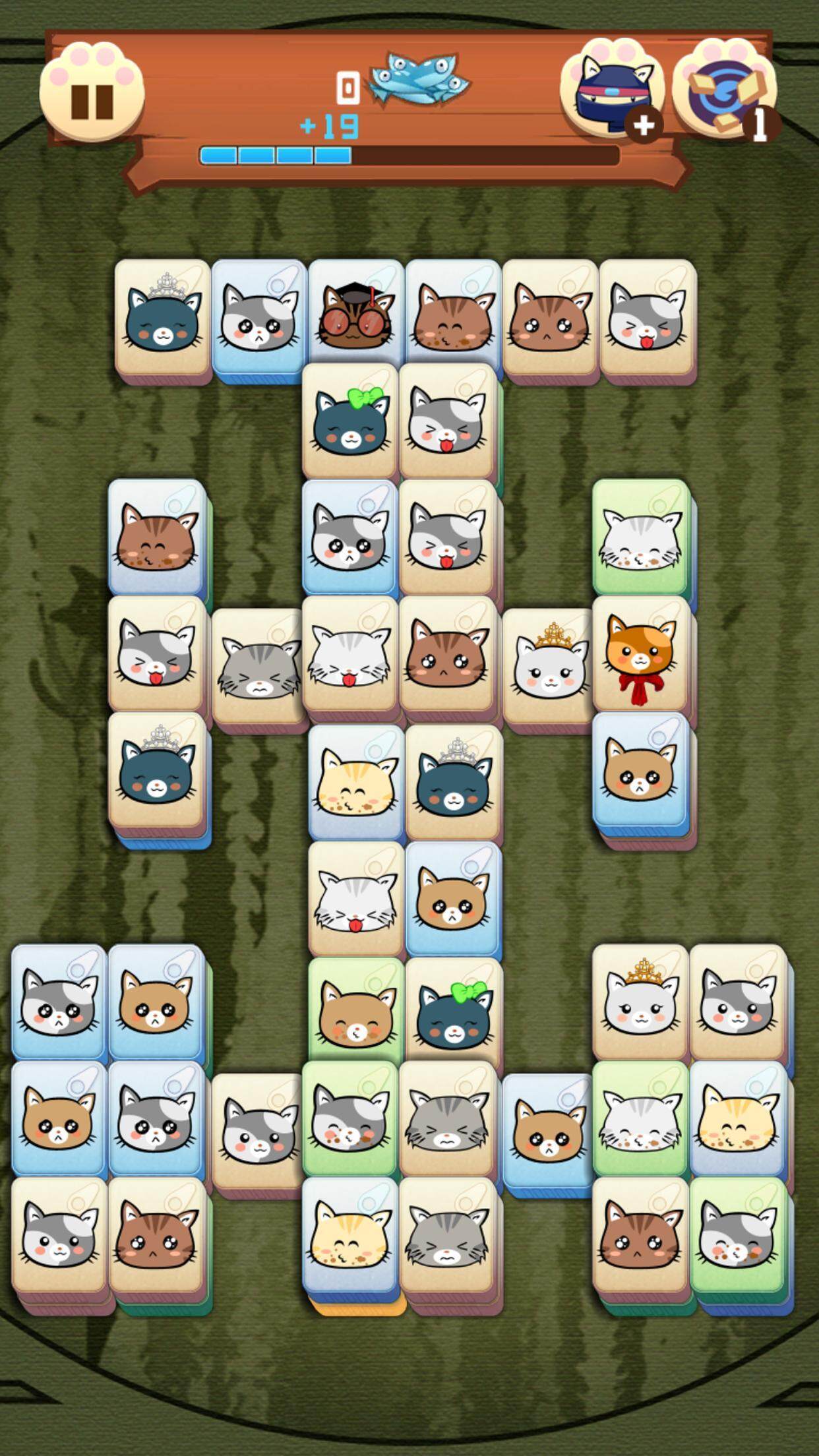 Hungry Cat Mahjong HD