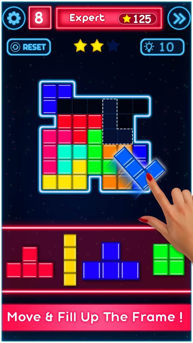 Block Puzzle Neon