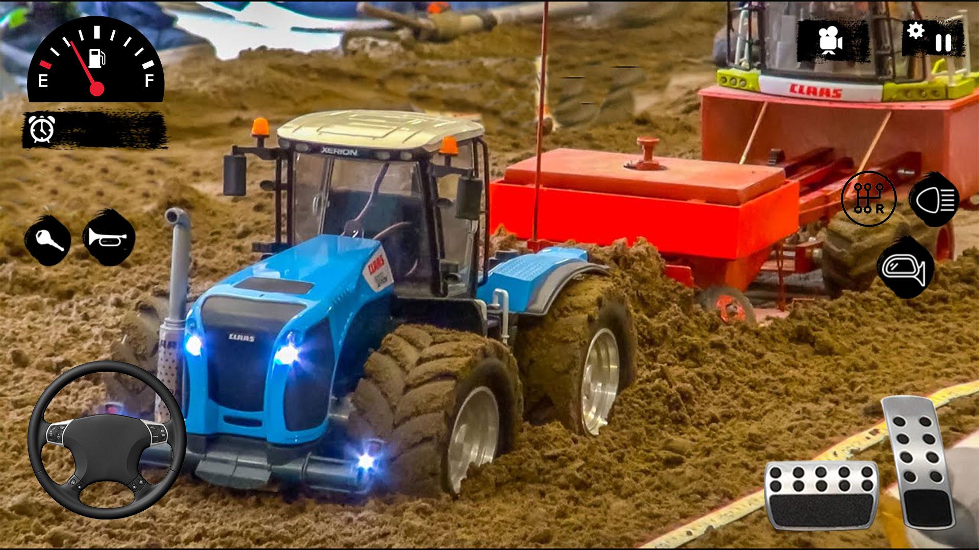 Offroad Tractor Trolley Drivin