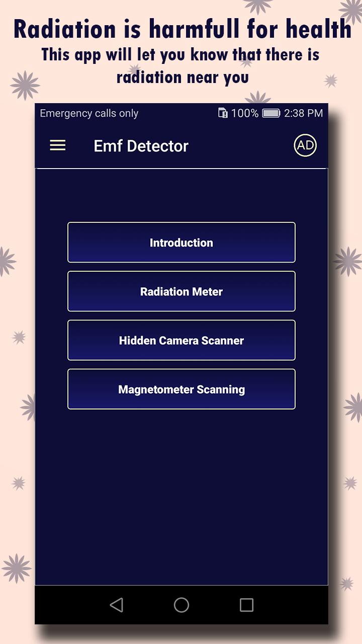 Radiation – Metal Detector