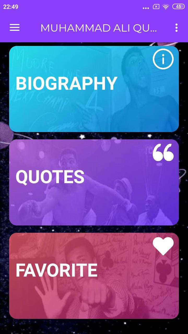 Muhammad Ali Quotes & Biograph