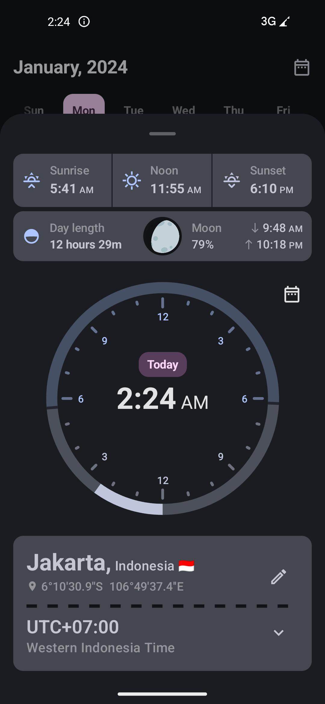 WorldTime: World Clock, Widget