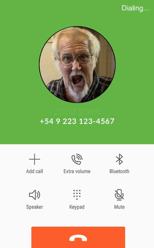 call from angry GRANDPA