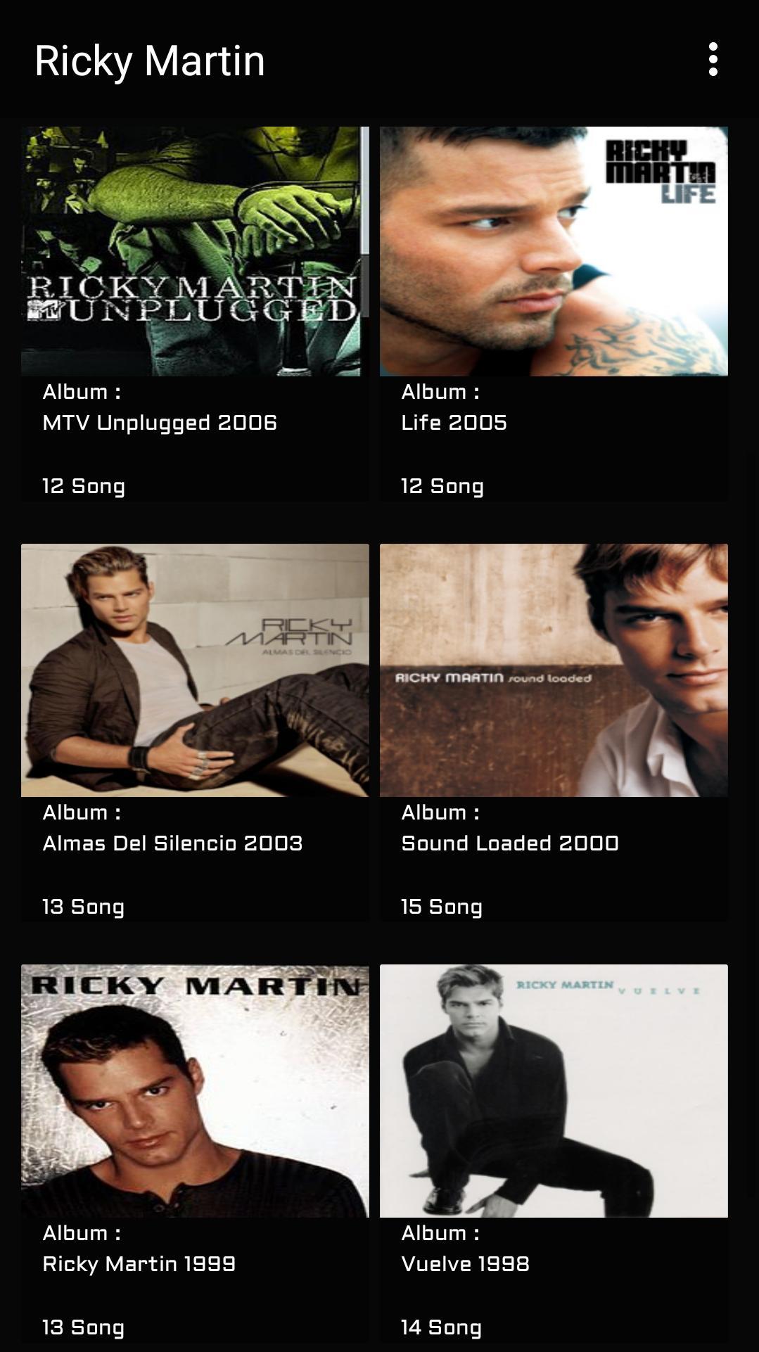 Ricky Martin Best Songs and Al