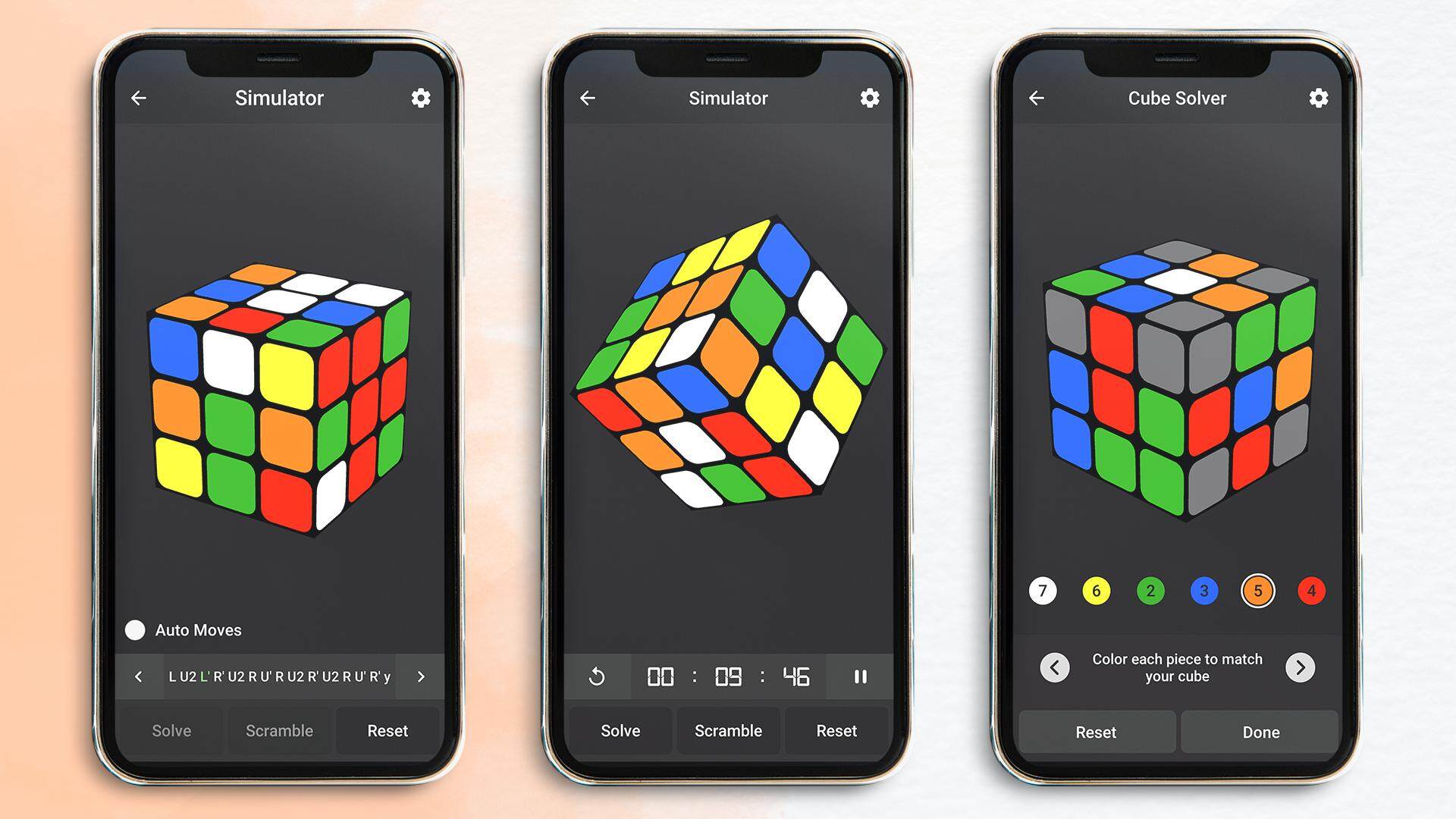 Cách giải Rubik : Cube Solver