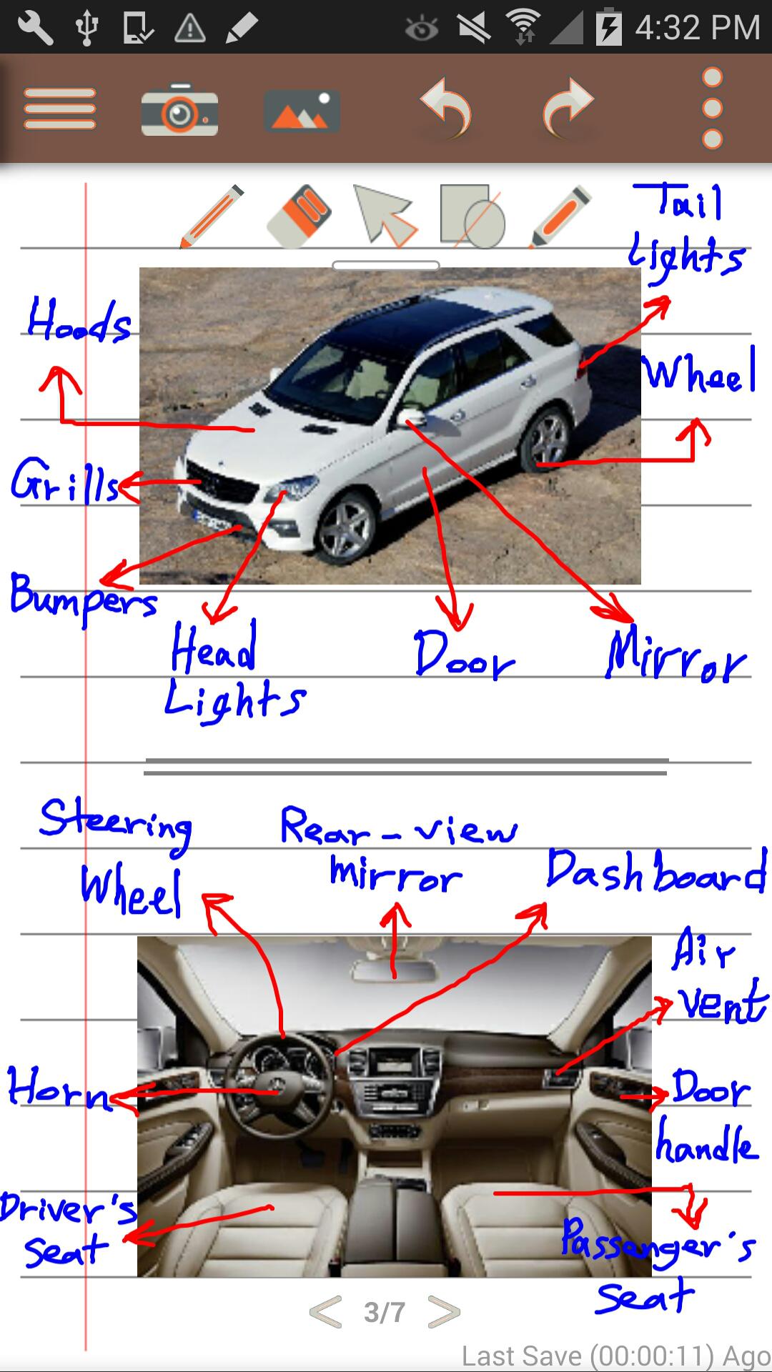 Class Note: Handwriting