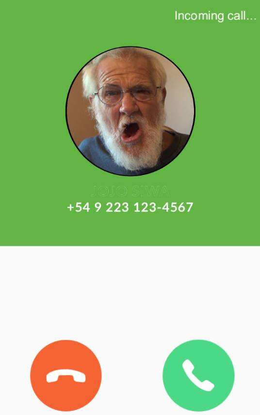 call from angry GRANDPA