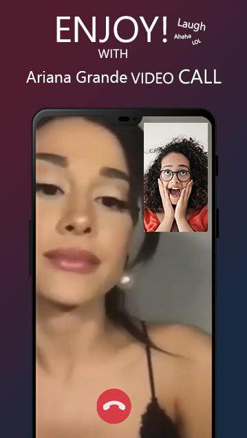 Ariana Grande VCall& Fake Chat