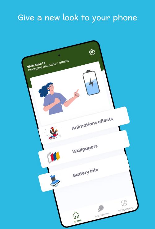 Charging Animation Mobile App