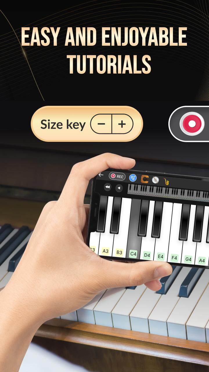 Learn Piano - Real Keyboard