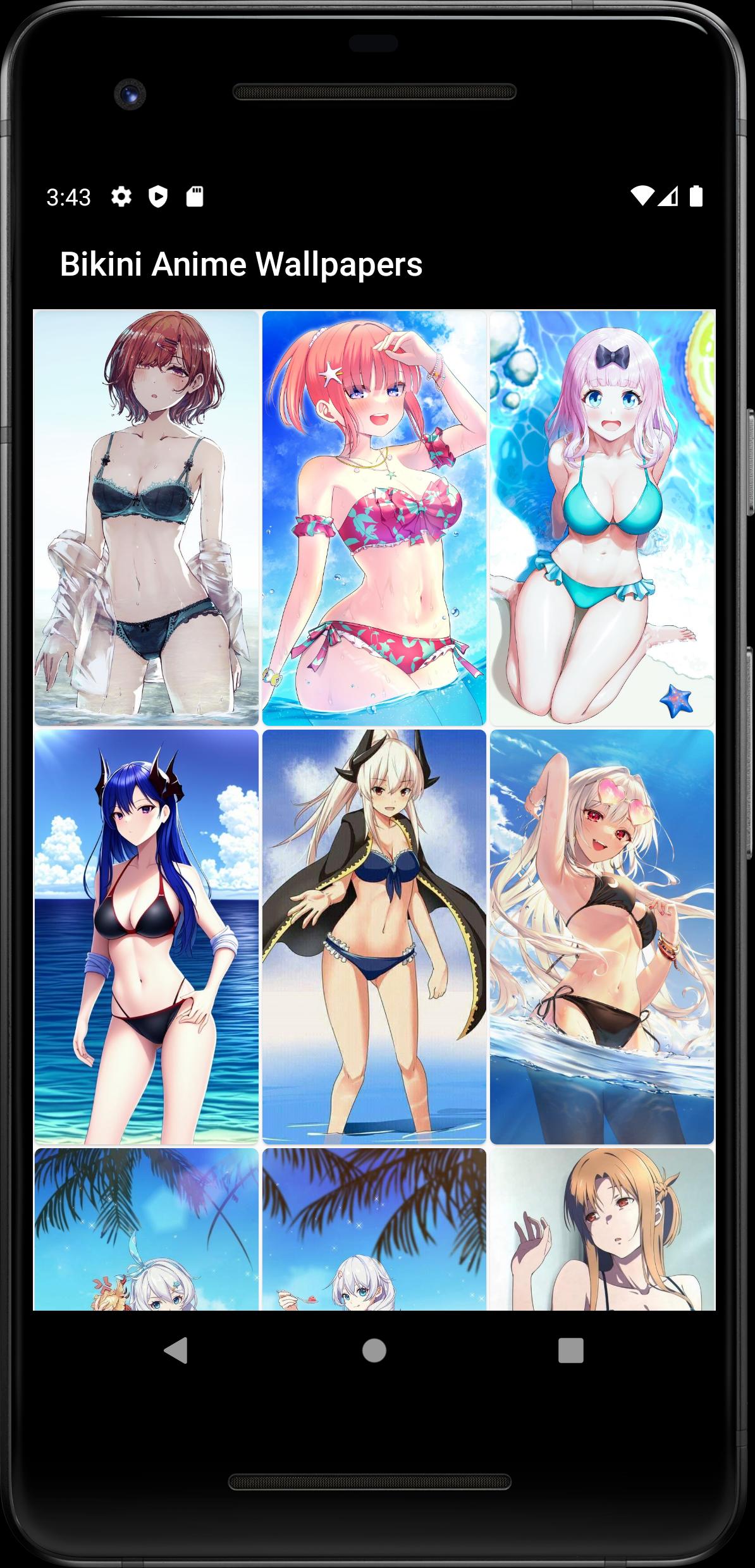 Bikini Anime Girls Wallpaper