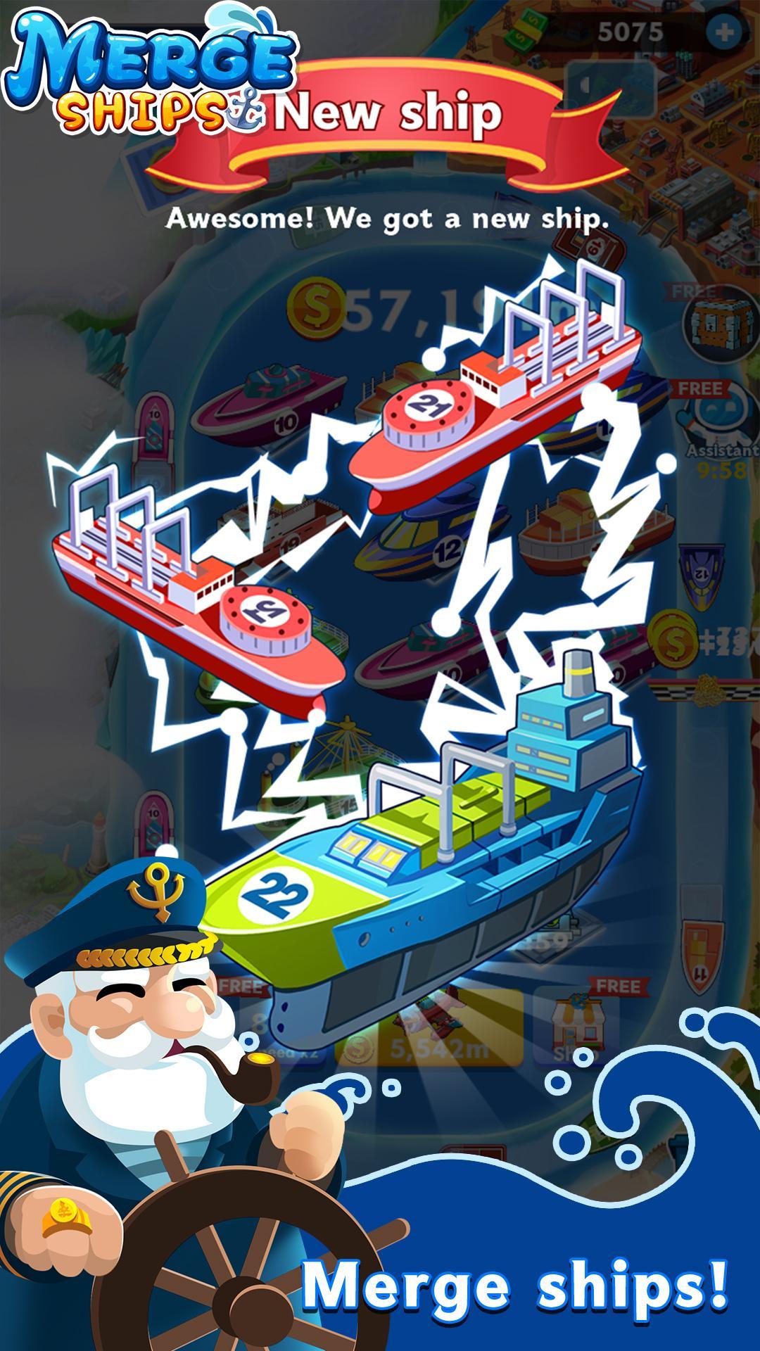 Merge Ships: Ship Tycoon