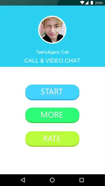 Taehyung Fake Chat &Video Call