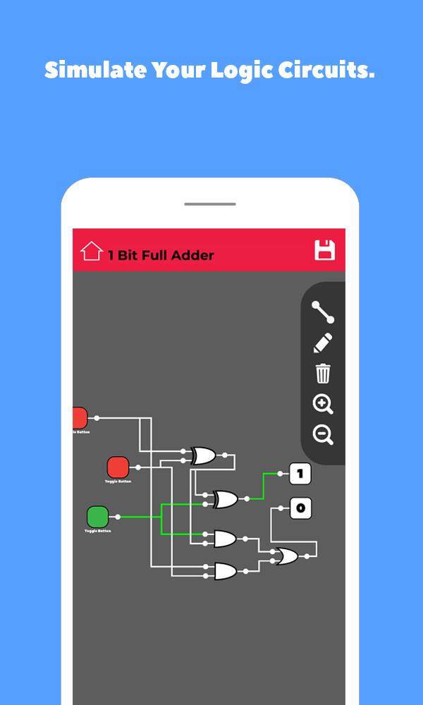 Logic Circuit Simulator Mobile