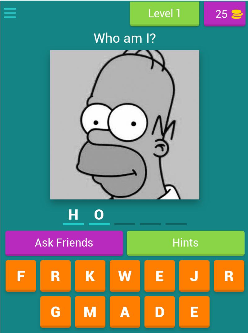 The Simpsons Character Quiz