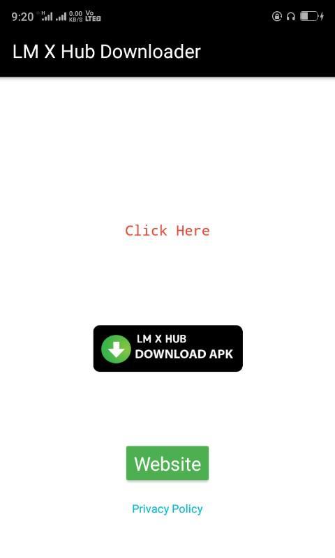 LM X Hub Downloader