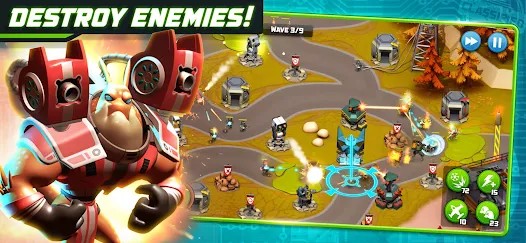 『HƯỚNG DẪN』Alien Creeps TD - Trải nghiệm một trong những sản phẩm thủ thành xuất sắc nhất trên nền tảng Mobile