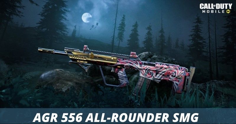 AGR 556 All-Rounder SMG Gun in Call of Duty Mobile
