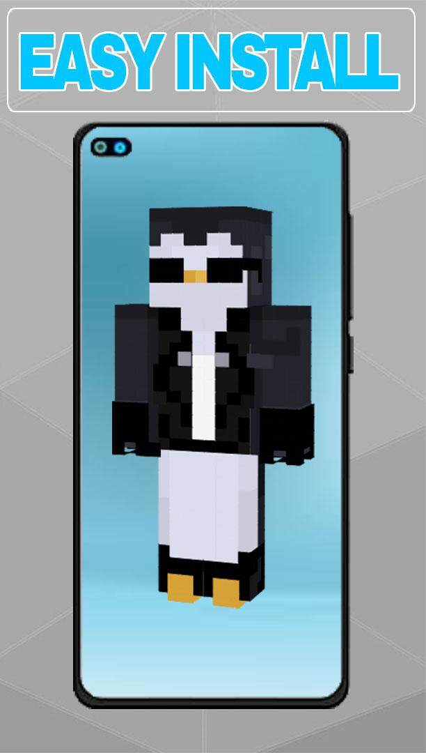 Penguin Skin For Minecraft PE