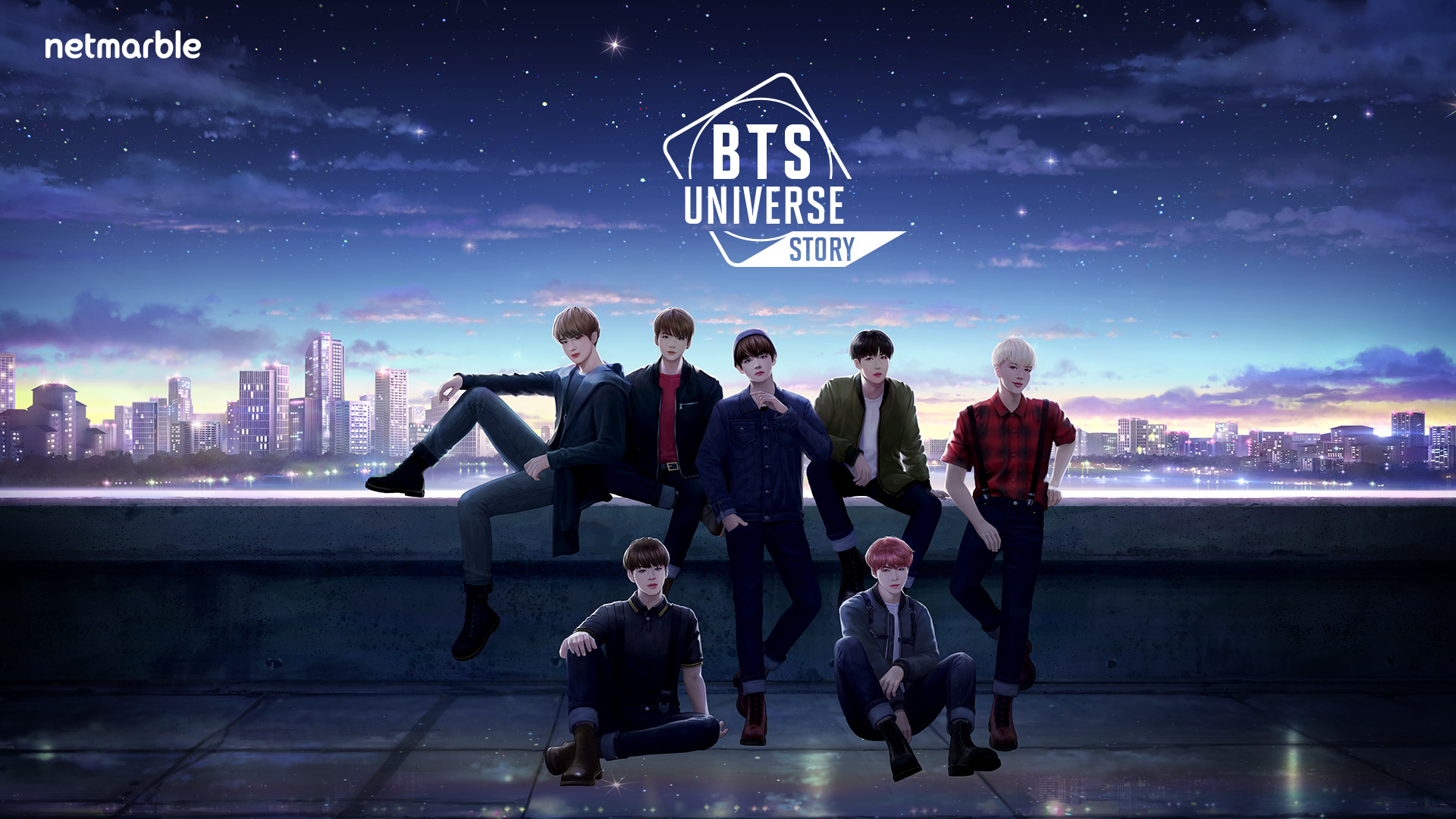 網石全新BTS主題手機遊戲《BTS Universe Story》 8月18日展開事前預約