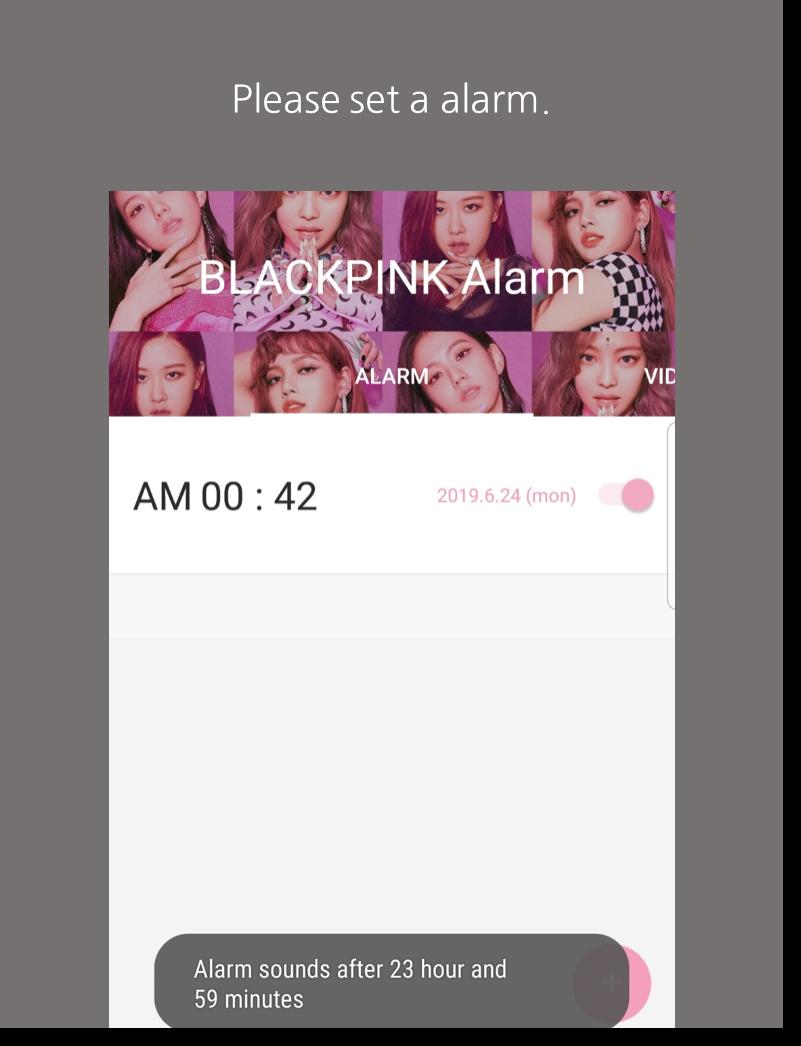 Black Pink Alarm