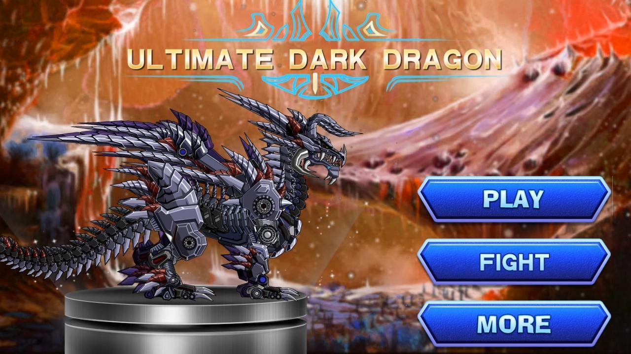 Robot Ultimate Dark Dragon - A