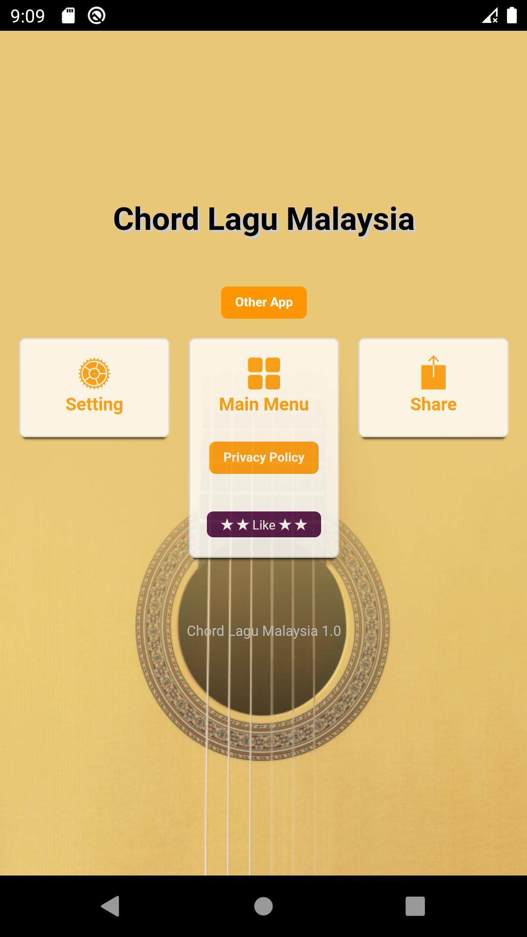 Chord Gitar Lagu Malaysia