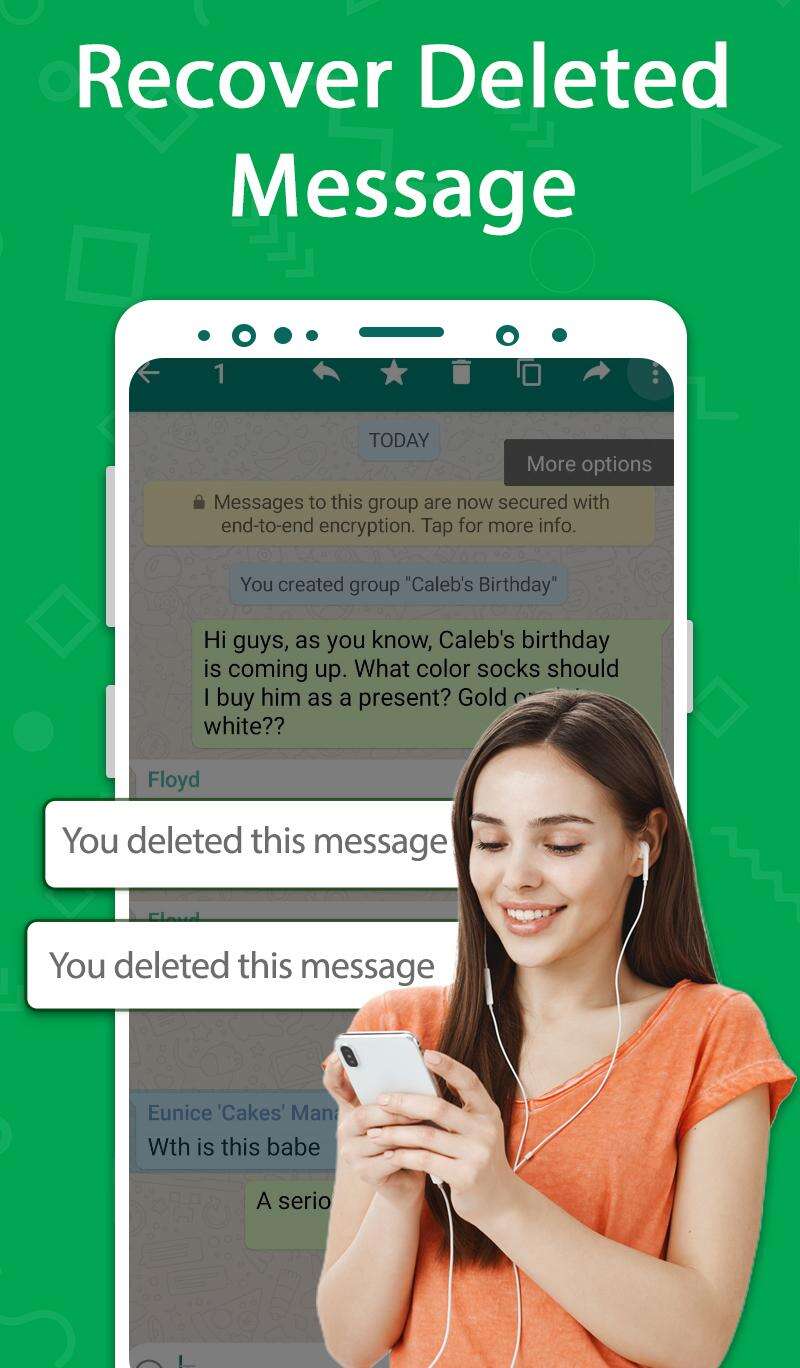 Pulihkan Dihapus untuk whatsap