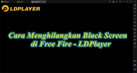 Cara Menghilangkan Black Screen di Free Fire - LDPlayer