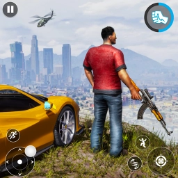 Gangster Bikes Driving Games