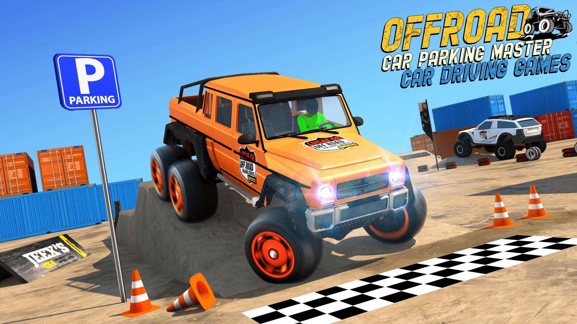 Offroad SUV Car Parking Games