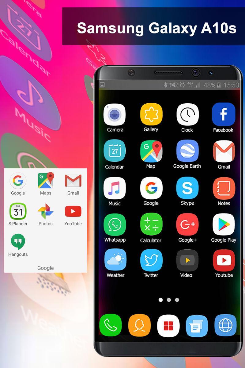 launcher Theme For Galaxy A10s