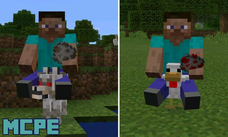 Mob Bikes Mod for Minecraft PE